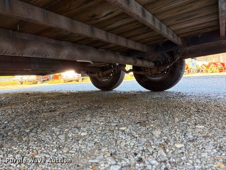 image for item FU4740 2022 Hull Porter tilt deck utility trailer