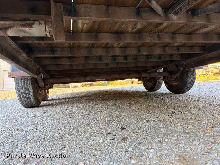 image for item FU4740 2022 Hull Porter tilt deck utility trailer