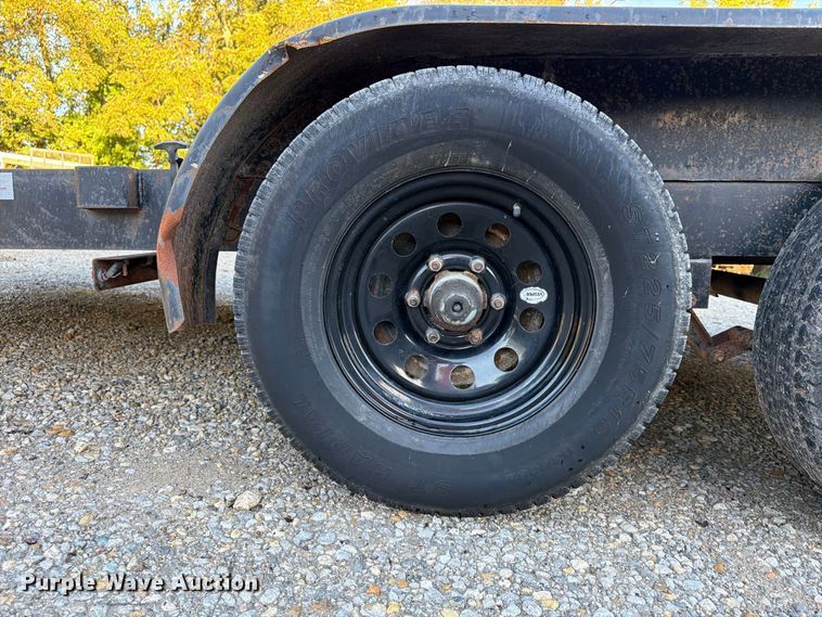 image for item FU4740 2022 Hull Porter tilt deck utility trailer
