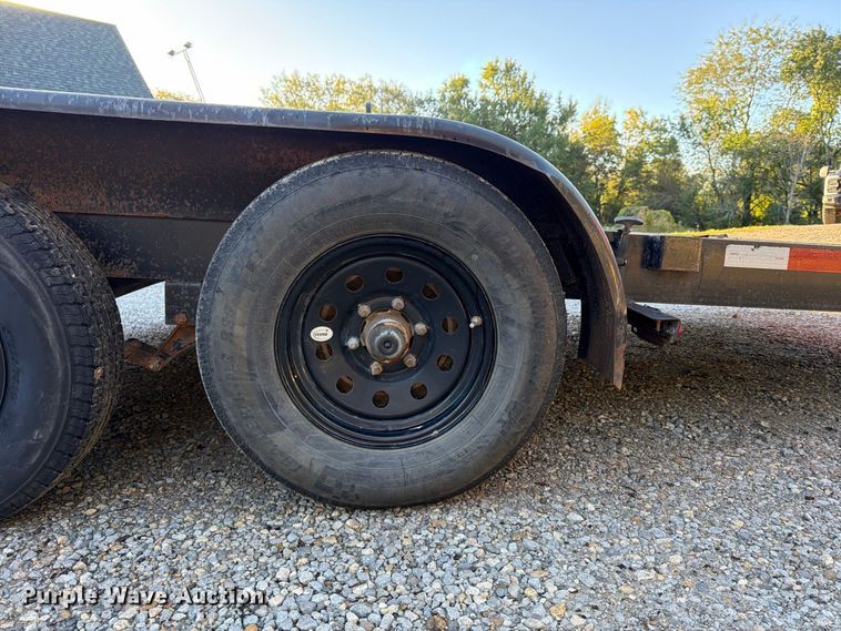 image for item FU4740 2022 Hull Porter tilt deck utility trailer
