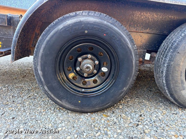 image for item FU4740 2022 Hull Porter tilt deck utility trailer