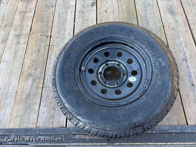 image for item FU4740 2022 Hull Porter tilt deck utility trailer
