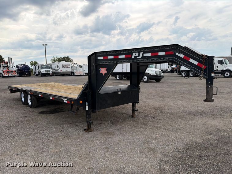 image for item FW3505 2020 PJ Trailers LS242 flatbed trailer