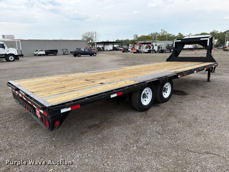 image for item FW3505 2020 PJ Trailers LS242 flatbed trailer