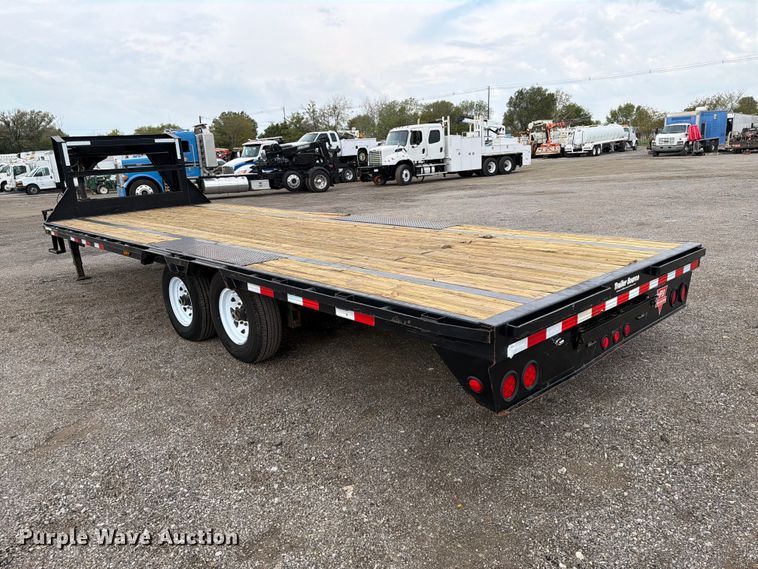 image for item FW3505 2020 PJ Trailers LS242 flatbed trailer