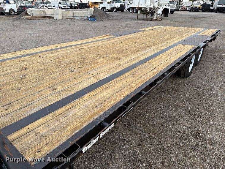 image for item FW3505 2020 PJ Trailers LS242 flatbed trailer