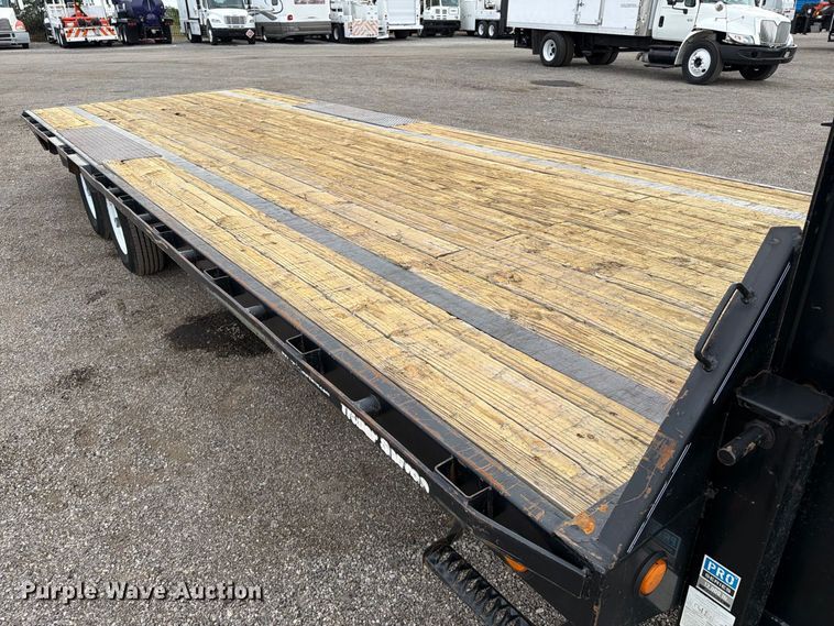 image for item FW3505 2020 PJ Trailers LS242 flatbed trailer