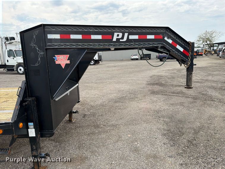 image for item FW3505 2020 PJ Trailers LS242 flatbed trailer