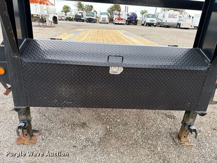 image for item FW3505 2020 PJ Trailers LS242 flatbed trailer