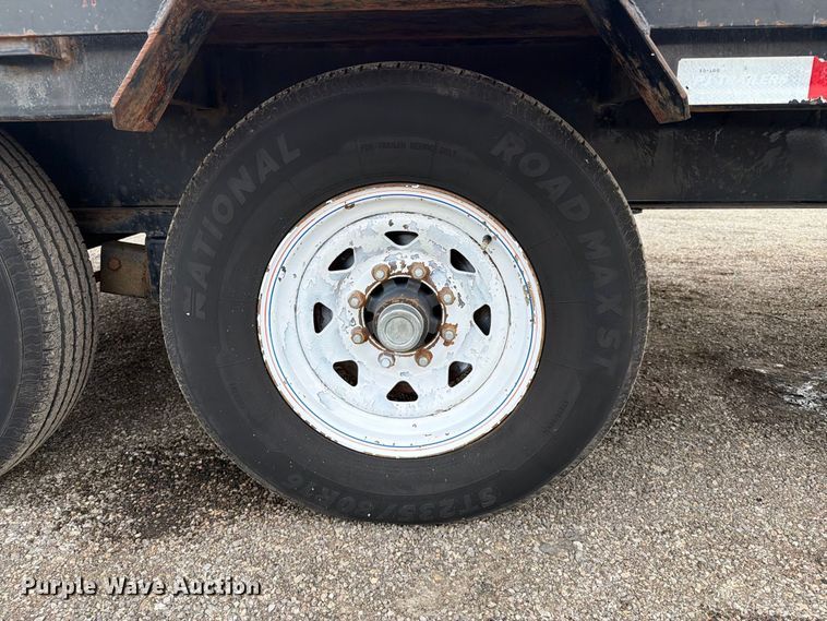 image for item FW3505 2020 PJ Trailers LS242 flatbed trailer