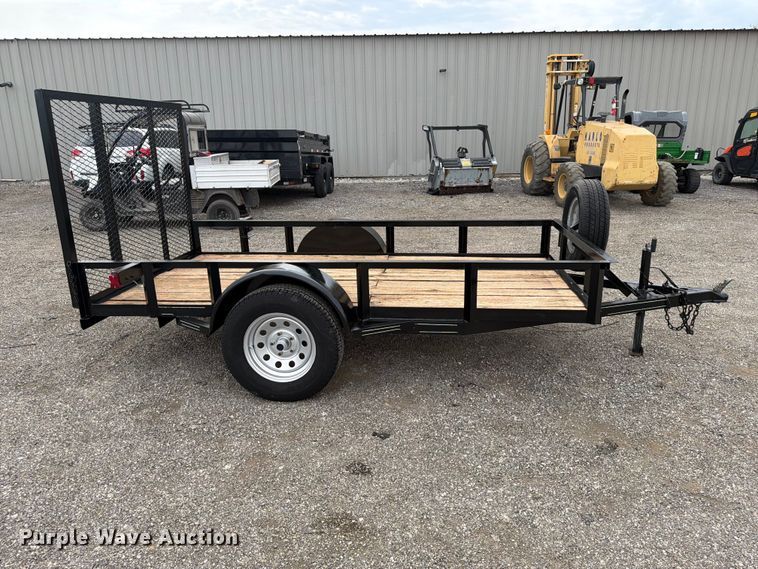 image for item FW3508 2011 C&M Trailers utility trailer