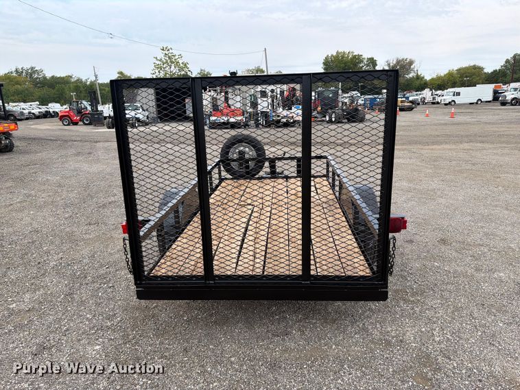 image for item FW3508 2011 C&M Trailers utility trailer