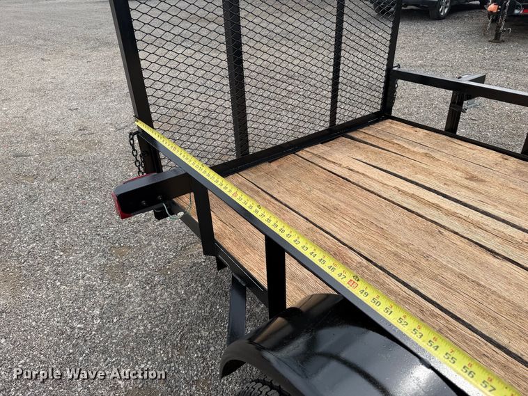 image for item FW3508 2011 C&M Trailers utility trailer