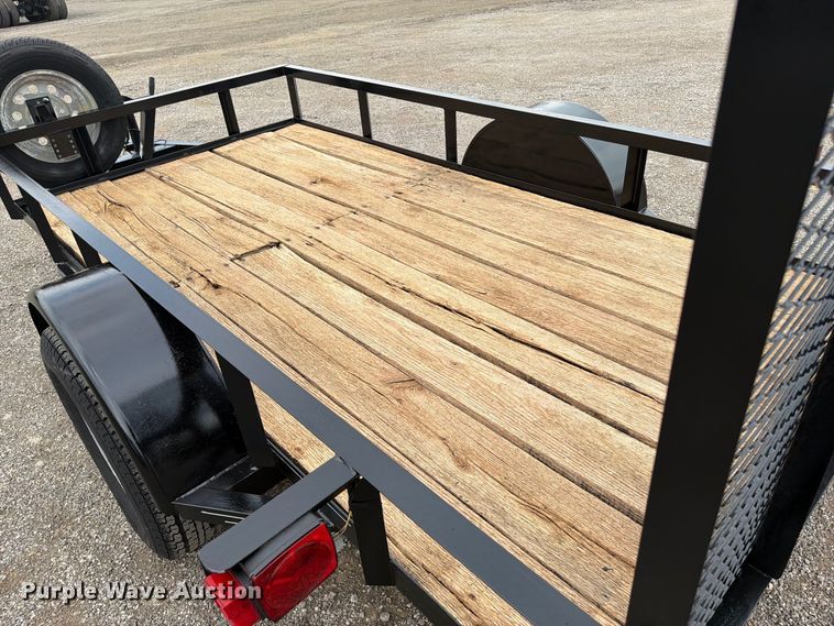 image for item FW3508 2011 C&M Trailers utility trailer