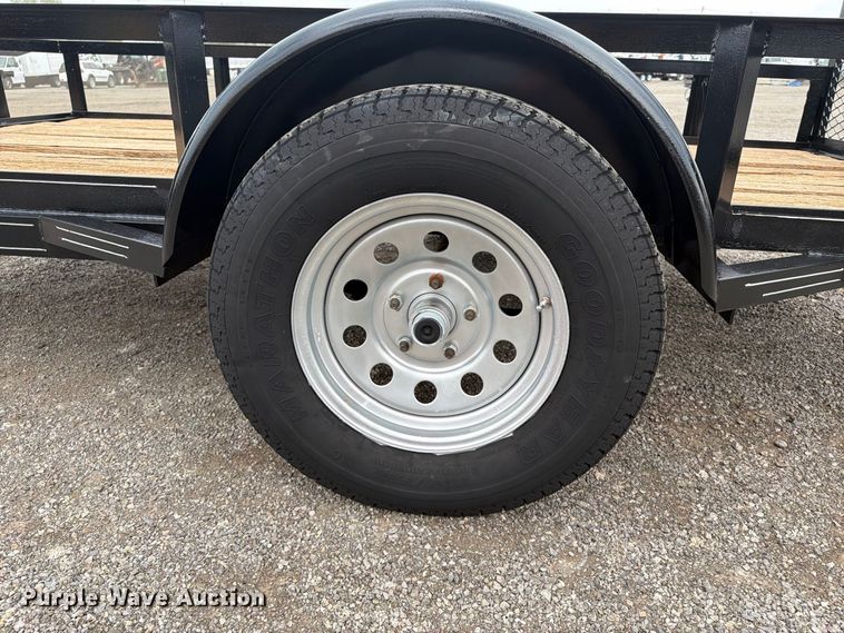 image for item FW3508 2011 C&M Trailers utility trailer