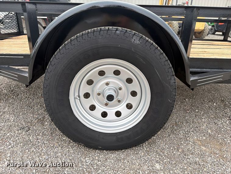 image for item FW3508 2011 C&M Trailers utility trailer