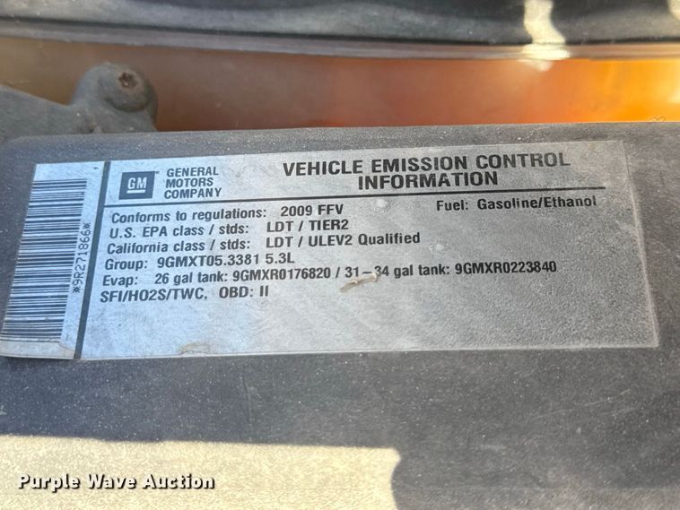 image for item ND9555 2009 Chevrolet Suburban SUV