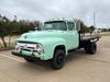 1956 Ford F350 flatbed pickup truck