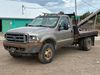 2004 Ford F350 flatbed pickup truck