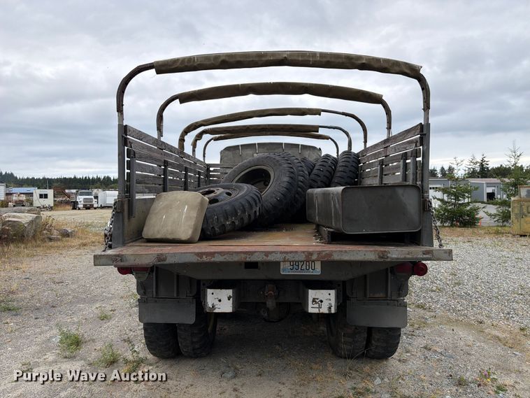 image for item YA4647 1952 GMC General flatbed truck