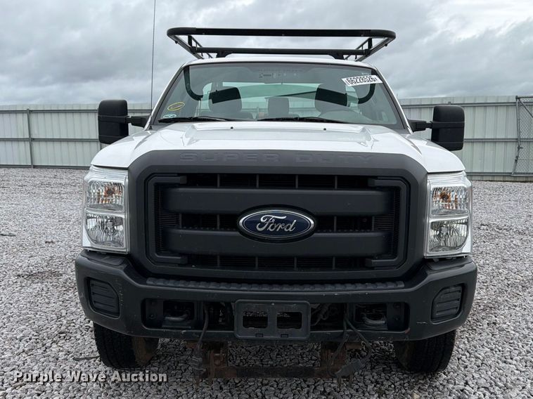 image for item YA4758 2012 Ford F250 Super Duty utility bed pickup truck