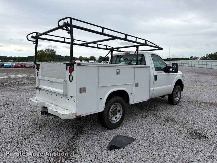 image for item YA4758 2012 Ford F250 Super Duty utility bed pickup truck