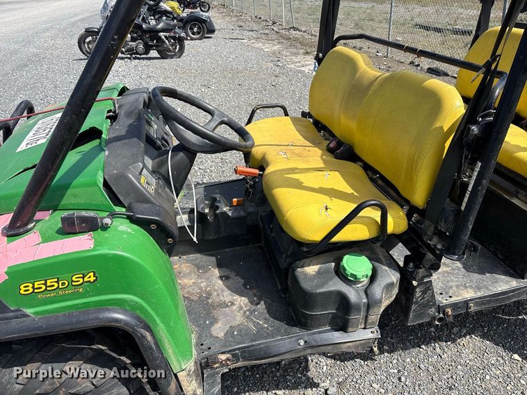 image for item YA4959 2015 John Deere 855E DSL XUV utility vehicle