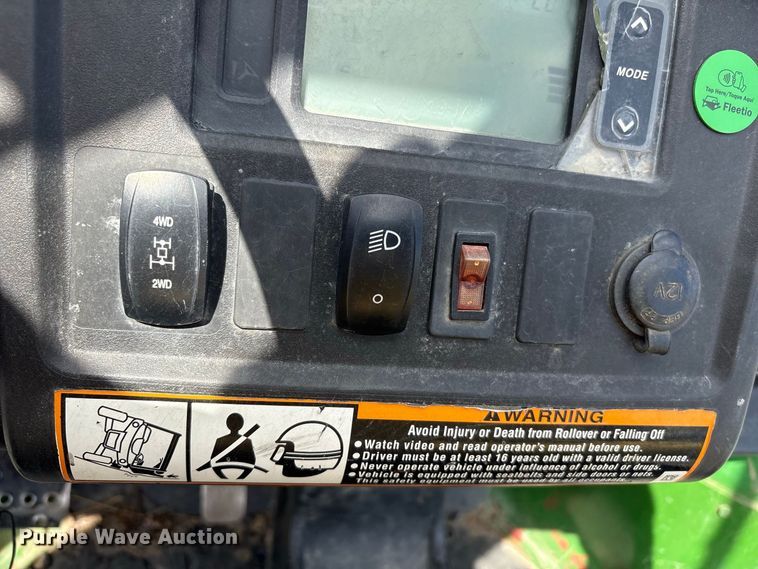 image for item YA4959 2015 John Deere 855E DSL XUV utility vehicle