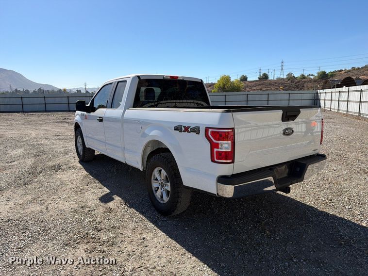 image for item YA5387 2019 Ford F150 Ext. Cab pickup truck