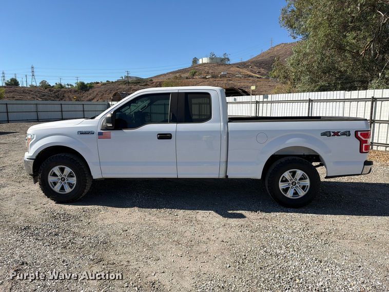 image for item YA5387 2019 Ford F150 Ext. Cab pickup truck