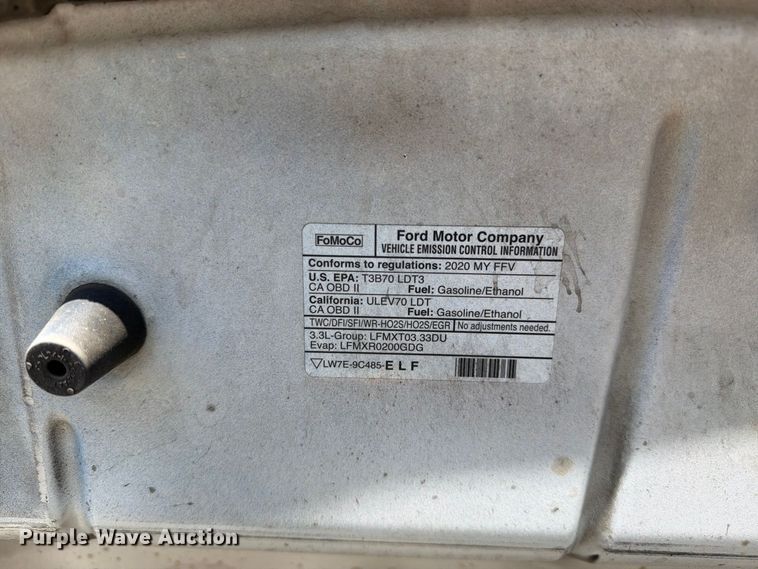 image for item YA5387 2019 Ford F150 Ext. Cab pickup truck