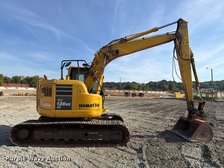 image for item DT2944 2015 Komatsu PC138USLC-10 excavator