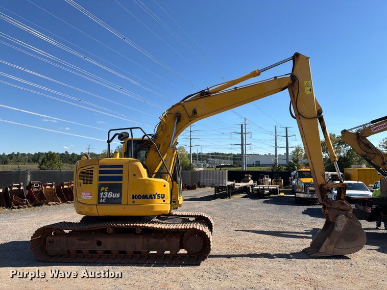 image for item DT2945 2015 Komatsu PC138USLC-10 excavator