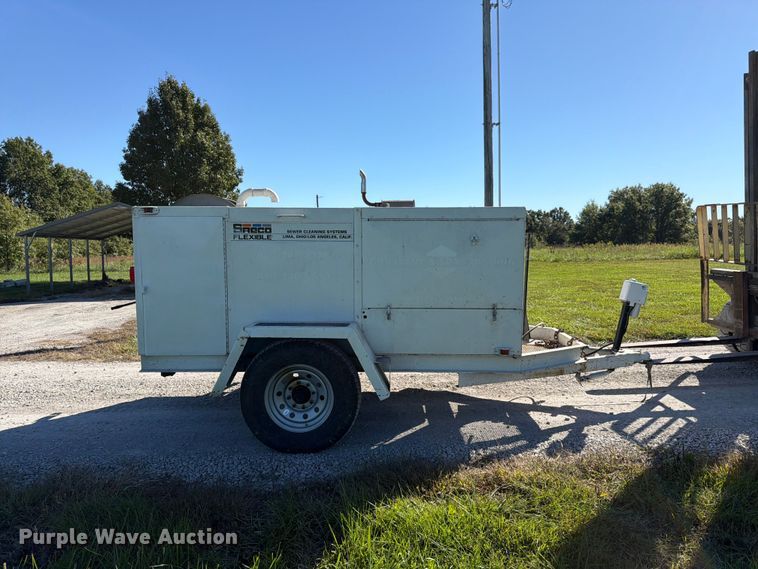 image for item DT3035 Sreco Flexible  sewer jetter trailer