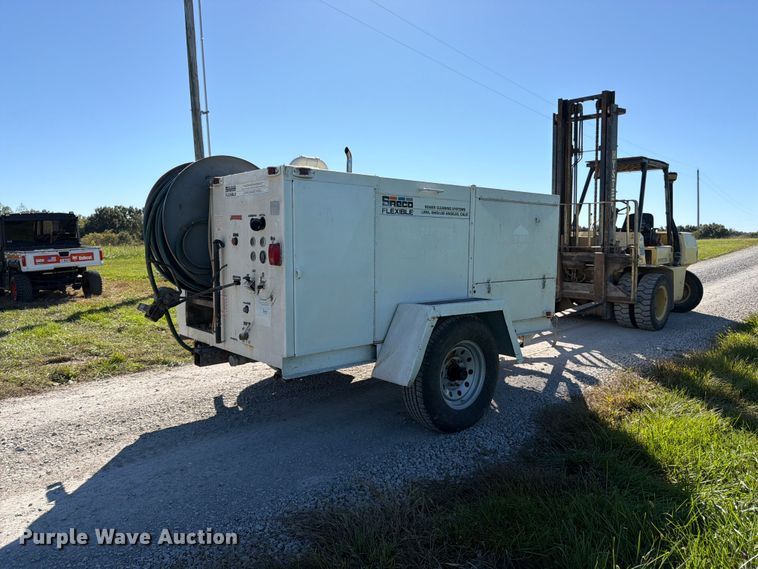 image for item DT3035 Sreco Flexible  sewer jetter trailer