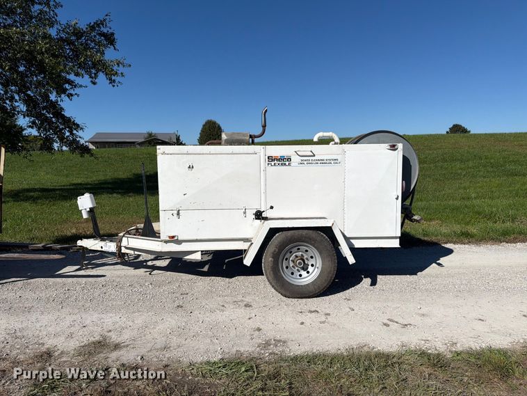 image for item DT3035 Sreco Flexible  sewer jetter trailer