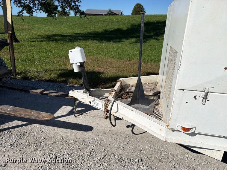 image for item DT3035 Sreco Flexible  sewer jetter trailer