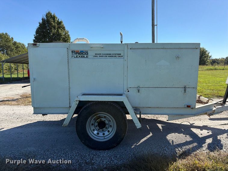 image for item DT3035 Sreco Flexible  sewer jetter trailer