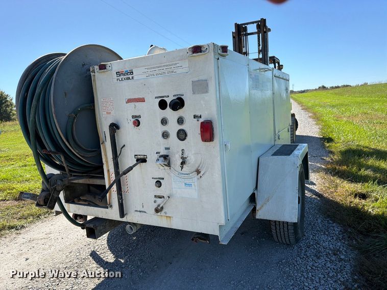 image for item DT3035 Sreco Flexible  sewer jetter trailer
