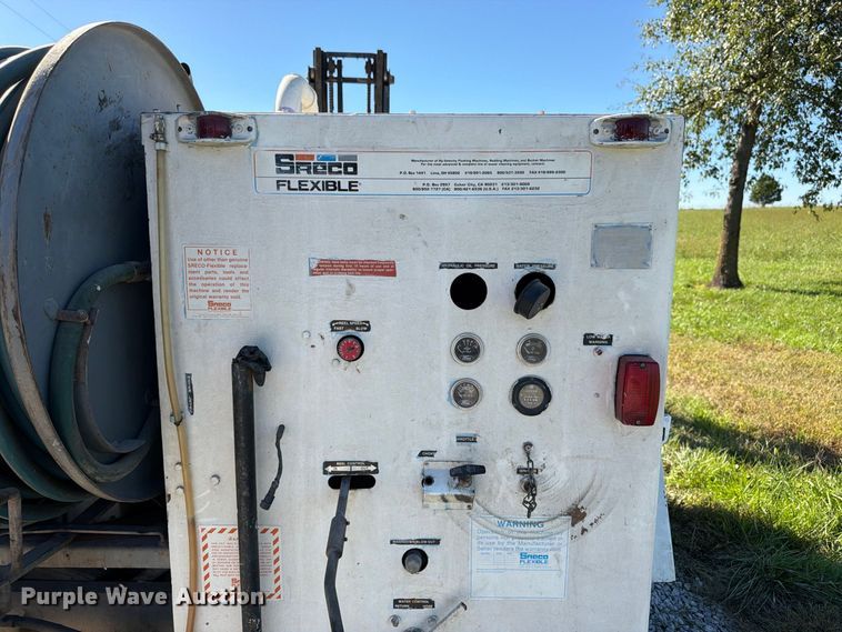 image for item DT3035 Sreco Flexible  sewer jetter trailer