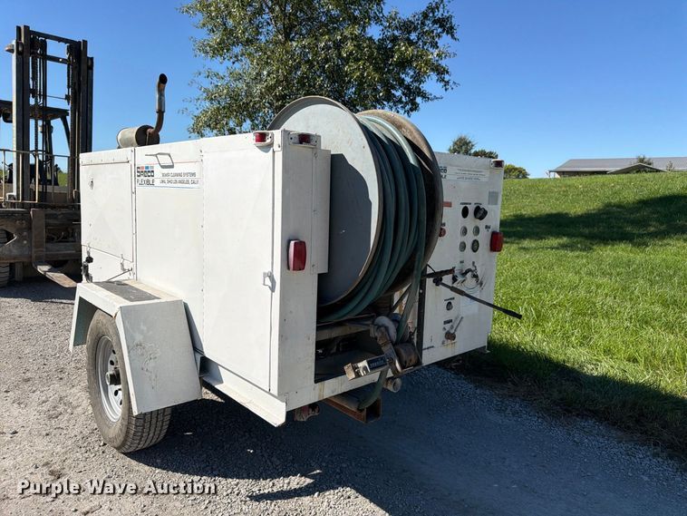 image for item DT3035 Sreco Flexible  sewer jetter trailer