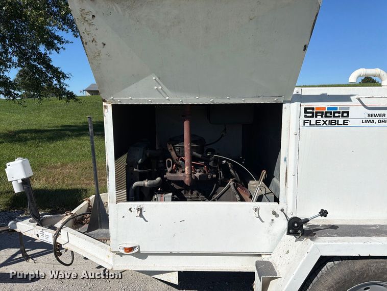 image for item DT3035 Sreco Flexible  sewer jetter trailer