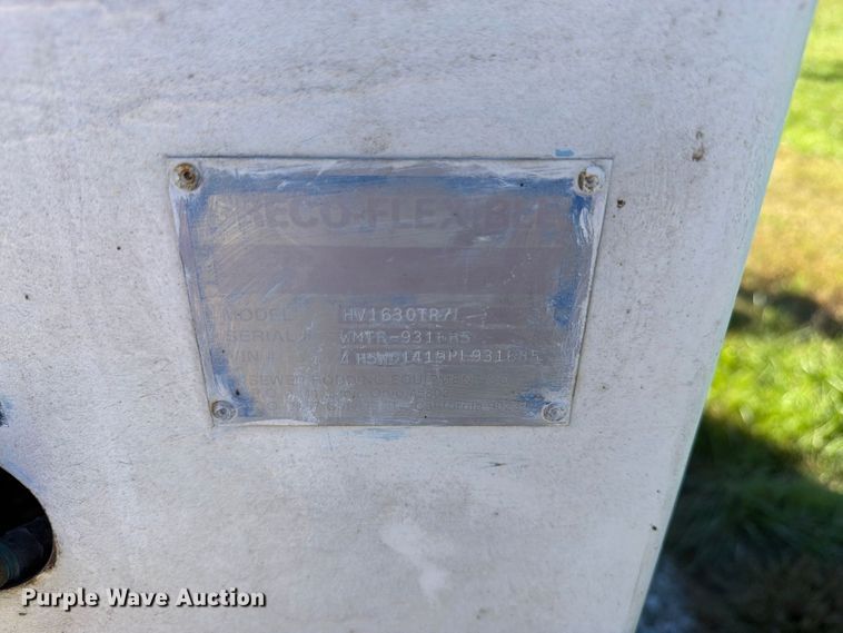 image for item DT3035 Sreco Flexible  sewer jetter trailer