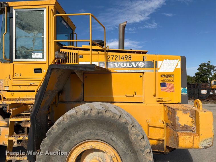 image for item DV2135 1998 Volvo L150C wheel loader