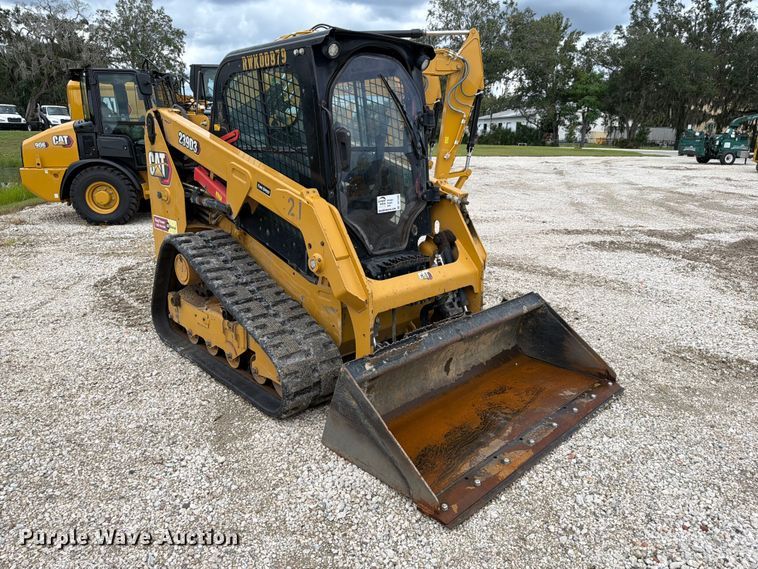 image for item DV7396 2023 Caterpillar 239D3 tracked skid steer loader
