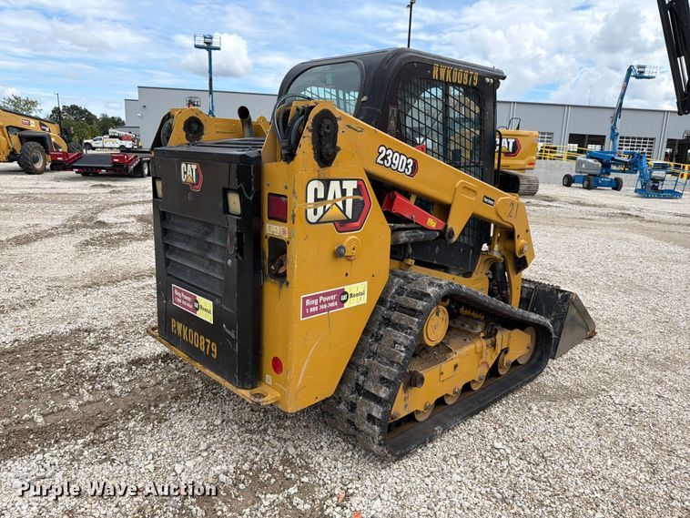 image for item DV7396 2023 Caterpillar 239D3 tracked skid steer loader