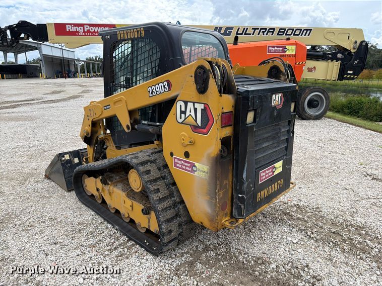 image for item DV7396 2023 Caterpillar 239D3 tracked skid steer loader