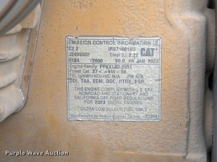 image for item DV7396 2023 Caterpillar 239D3 tracked skid steer loader