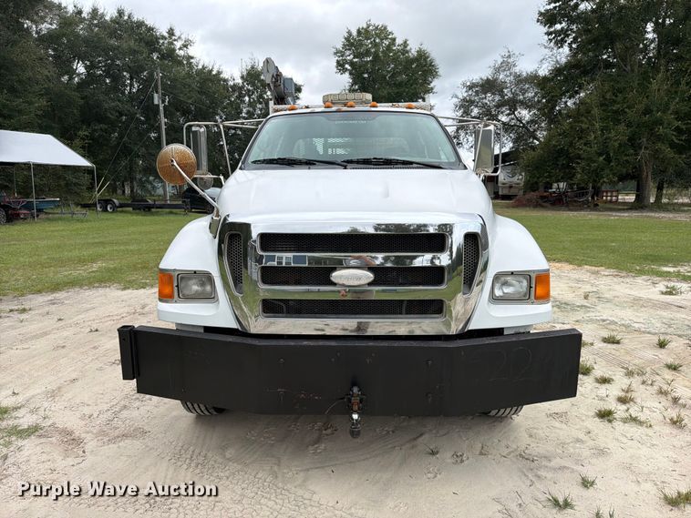 image for item DV7398 2008 Ford F650 Crew Cab utility / service truck