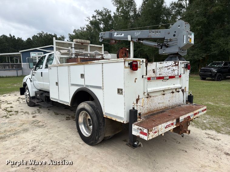 image for item DV7398 2008 Ford F650 Crew Cab utility / service truck